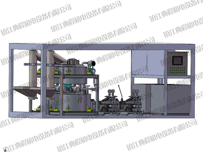 Mobile mixing and grouting station